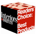 Interiors &amp; Sources' Readers' Choice Best Products, Winner