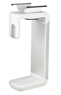 CPU600W White/Brushed Aluminum Finish