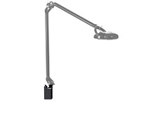 Panel Mount - Teknion Leverage, Transit, Silver